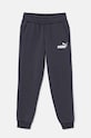 Детские спортивные штаны Puma ESS Logo Pants FL cl B трикотаж серый 586973
