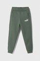 Детские спортивные штаны Puma ESS Logo Pants FL cl B 586973 зелёный AW24