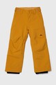 Quiksilver spodnie narciarskie dziecięce ESTATE YTH PT SNPT tkanina żółty EQBTP03051