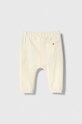 United Colors of Benetton spodnie dresowe niemowlęce 35MWAF01F.W.SEASONAL beżowy AW23