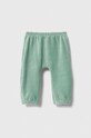 United Colors of Benetton spodnie dresowe niemowlęce 3MCDAF01C.W.SEASONAL zielony AW23