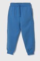 United Colors of Benetton spodnie dresowe dziecięce dzianina niebieski 3N2ZCF04I.G.SEASONAL