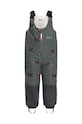 Jack Wolfskin pantaloni pentru sporturi de iarna pentru copii GLEEL 2L INS PRINT BIB panza gri 1610451