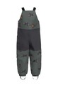 Дитячі штани для зимових видів спорту Jack Wolfskin GLEEL 2L INS PRINT BIB 1610451 сірий AW23