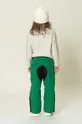 зелений Дитячі лижні штани Gosoaky