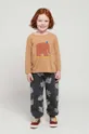 grigio Bobo Choses pantaloni tuta in cotone bambino/a Bambini