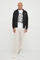 Παντελόνι φόρμας Calvin Klein K10K111566 μπεζ AW23