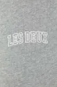 сірий Бавовняні спортивні штани Les Deux