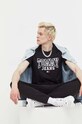Tommy Jeans spodnie bawełniane DM0DM16782 czarny AW23