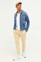Спортивні штани Tommy Jeans бежевий DM0DM16874