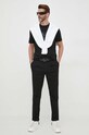 BOSS spodnie 50495351 czarny AW23