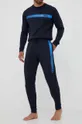 темно-синій Бавовняні спортивні штани BOSS Чоловічий