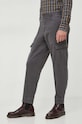 BOSS Orange spodnie z elastanem szary 50494347