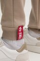 Tepláky Alpha Industries 116370.03 béžová