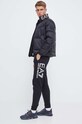 Памучен спортен панталон EA7 Emporio Armani 6RPP58.PJSLZ черен AW23