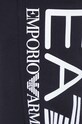 Памучен спортен панталон EA7 Emporio Armani черен 6RPP58.PJSLZ