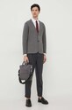Μάλλινα παντελόνια Michael Kors CF3301B37F γκρί AW23