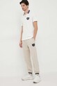 Armani Exchange spodnie dresowe 6RZPJF.ZJDPZ brązowy AW23