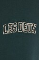 Les Deux pantaloni da jogging in cotone verde LDM530042