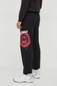Одежда Хлопковые спортивные штаны Just Cavalli 75OAAG02.CF302 чёрный