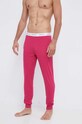 Βαμβακερό παντελόνι United Colors of Benetton βαμβάκι ροζ 30964F00G.2E8