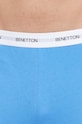 Ρούχα Βαμβακερό παντελόνι United Colors of Benetton 30964F00G.16F μπλε