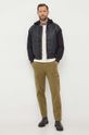 United Colors of Benetton spodnie 43QFUF03G.913 zielony AW23