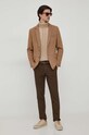 Штани United Colors of Benetton 4B3BUF03H.901 коричневий AW23