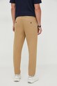 Îmbrăcăminte United Colors of Benetton pantaloni de bumbac 48YBUF03K.25R bej