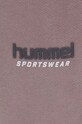 Hummel pantaloni de trening din bumbac maro 221313