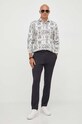 Joop! spodnie 30038782 granatowy AW23