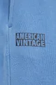 niebieski American Vintage spodnie dresowe