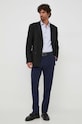 United Colors of Benetton pantaloni 49HHUF034.016 bleumarin AW23