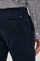Вельветові штани Tommy Hilfiger темно-синій MW0MW32932