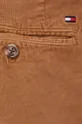brązowy Tommy Hilfiger spodnie sztruksowe