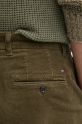 Tommy Hilfiger pantaloni de catifea cord verde MW0MW32932