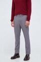 Kalhoty Tommy Hilfiger MW0MW33428 šedá AW23