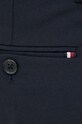 Tommy Hilfiger spodnie z domieszką wełny granatowy MW0MW32125