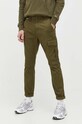 Παντελόνι Tommy Jeans DM0DM17678 πράσινο AW23