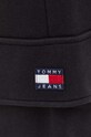 Бавовняні спортивні штани Tommy Jeans чорний DM0DM17694