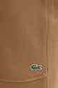 brązowy Lacoste spodnie dresowe bawełniane