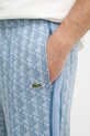 Lacoste tepláky s bavlnou pánské modrá XH1440