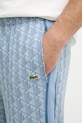 Lacoste tepláky s bavlnou pánské modrá XH1440
