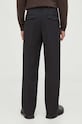 Odjeća Hlače s primjesom vune Tiger Of Sweden T71395002 crna