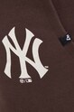 47 brand spodnie dresowe MLB New York Yankees brązowy BB017PEMIBP599511BW