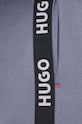 Bavlněné kalhoty HUGO šedá 50496995