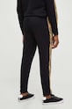Odzież HUGO spodnie bawełniane lounge 50496995 czarny