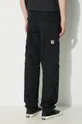 Хлопковые брюки Carhartt WIP Основной материал: 100% Хлопок Подкладка кармана: 50% Хлопок, 50% Полиэстер