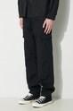 Хлопковые брюки Carhartt WIP чёрный I032468.8902
