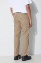 Одежда Хлопковые брюки Carhartt WIP I032468.8Y02 бежевый